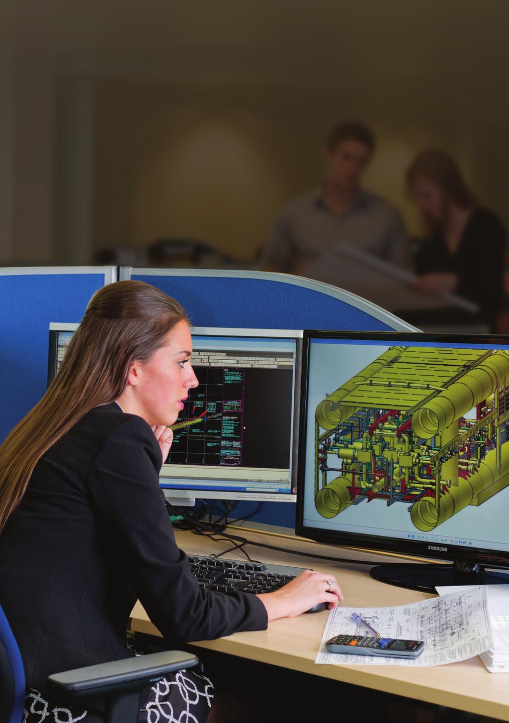 WHY CHOOSE SUBSEA 7? PROJECT MANAGEMENT AND ENGINEERING EXPERTISE A commitment to people, technology assets and local presence which together add value but not cost to your projects.