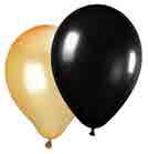 Balloons Code:C06240 Black & Gold 12 / 31cm