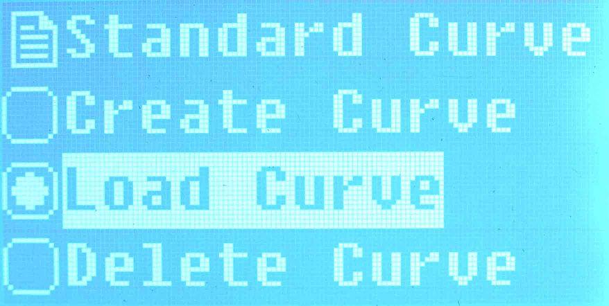 5.2.5 Data delete Press CLEAR Yes and press Fig. 5.13) in the standard curve method, then enter into the data delete screen. Select, all the data on the standard curve method screen are deleted.