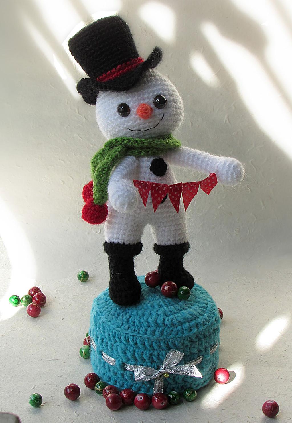 The Runaway Snowman A FREE AMIGURUMI PATTERN BY TALES OF TWISTED FIBERS For