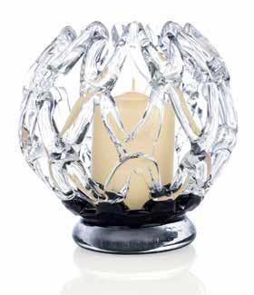 piece - 63mm diameter Ivory Ball Candle included