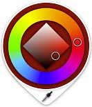 Color Editor To access the Color Puck, select Window > Color Puck. Tap-drag right and left to quickly change the saturation and up and down to quickly change the luminance of the color.