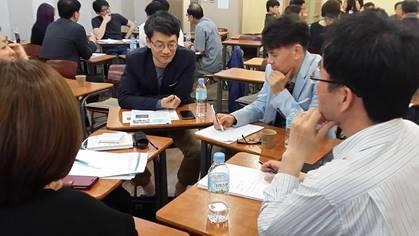 Seoul, Korea Work/Tech 2050 Workshop Mini- Charrette with five discussion groups.