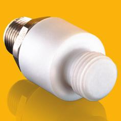 sensor (TOCON) in PTFE housing (male thread M12x1), EMC safe, with erythema filter