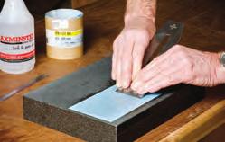 Abrasive Rolls Hermes Self Adhesive Abrasive Film The use of abrasives for sharpening hand tools is becoming increasingly popular and due to the very sharp edges produced it is often referred to as