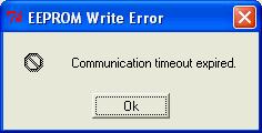 programs are using the COM port. If the problem persists, contact the appropriate IT/IS personnel. A sample of the Unable to open COM error dialog is given below.