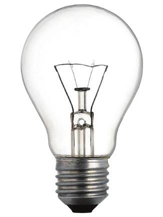 a glass bulb filled with special gases. Incandescent bulbs are unsuitable for high intensity lighting of large areas. Average life span of these bulbs is 700-1,000 hours.