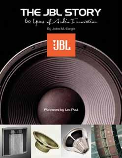 JBL Professional s transducer design and manufacturing processes including machining, diaphragm forming, wire milling, voice coil winding, finishing, assembly and testing are all carried out by