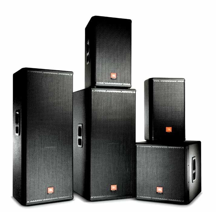 P O R T A B L E P R O D U C T S MRX500 Series Constantly pushing the threshold for better, more useful products for the working musician and DJ, JBL Professional once again hits the target with the