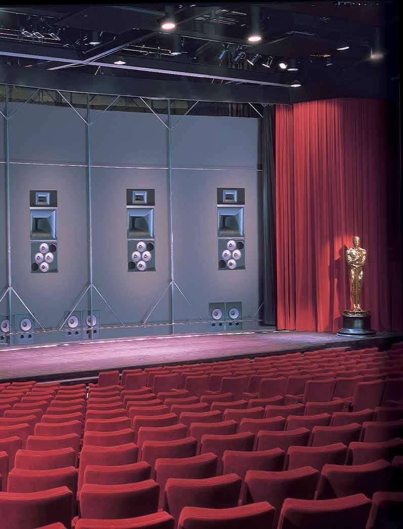 Cinema Loudspeaker Systems The history of JBL Cinema Speakers is the history of cinema itself.
