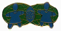 WAGGGS World Citizenship Pin 1. X1036 2. Canadian Guider (March/April 1998) 3. 1998-2004 4.