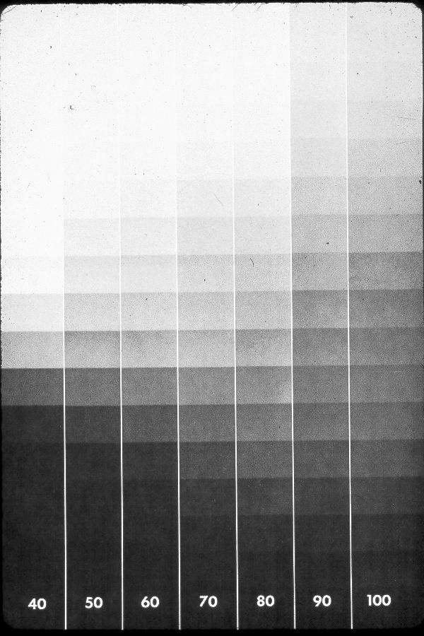 Image Characteristics (continued) CONTRAST: Image contrast refers to the visual differences in shades ranging from black to white.