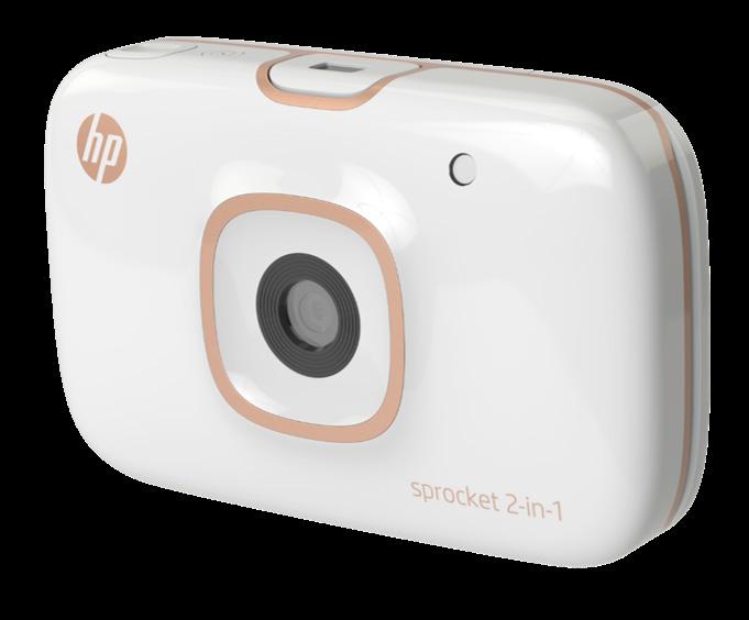 HP Sprocket 2-in-1 Smartphone Printer and Instant Camera