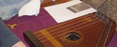 Day 25: Adding Pin Guard and Fixing Case Lining On this day the zither was basically