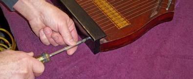 Also on this day I opened the home-made zither case and noticed several edges of the