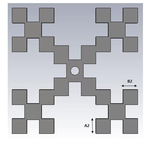 44 TABLE 1: DIMENSIONS OF THE DESIGNED ANTENNA