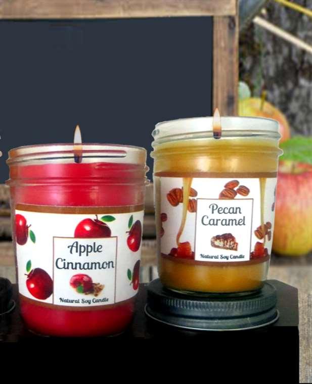 E Great Deal! $10 S S E N T I Allow our Essentials soy candles to fill your home with beautiful aromas. This triple scented candle has a clean even burn.