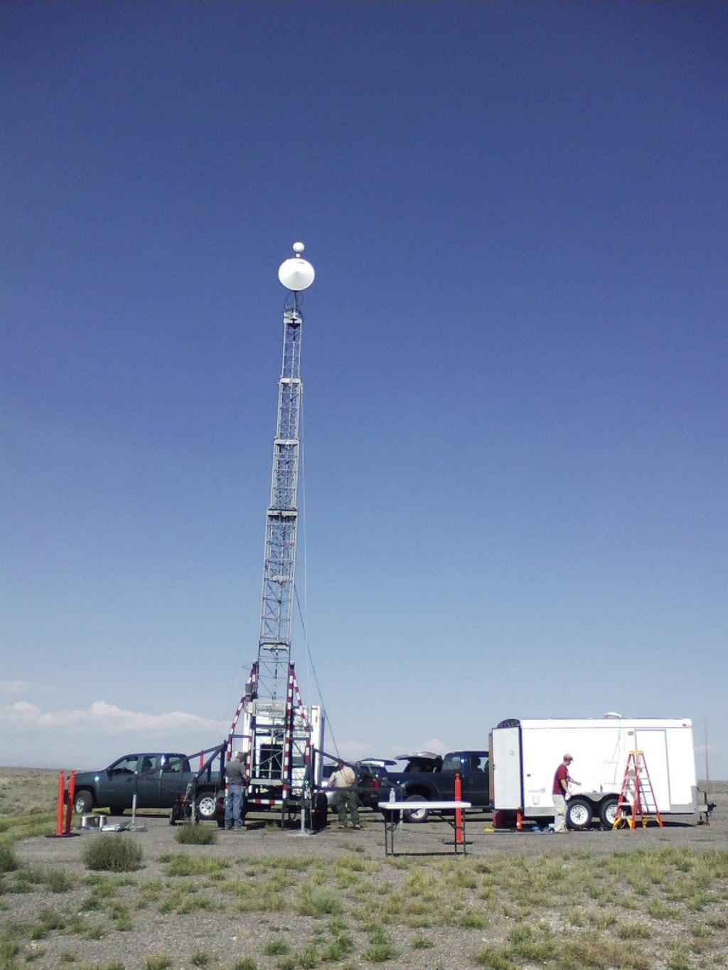 tower crews for antenna alignment.