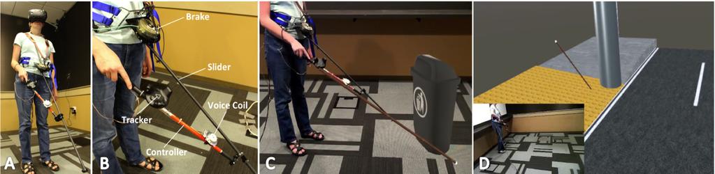 Enabling People with Visual Impairments to Navigate Virtual Reality with a Haptic and Auditory Cane Simulation Yuhang Zhao1, 2, Cynthia L.