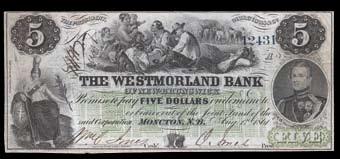 1836 Agricultural Bank $5, Red C & Black B O/P. S/N:893/C. 1837 Agricultural Bank $2, S/N:1188/B. 1834 Agricultural Bank $5, S/N:2382/C.