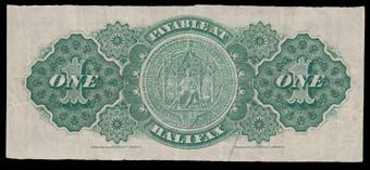 $800-$850 902. 1878 Dominion of Canada $1. CH DC-8h. VF, Rare Payable at Halifax. S/N:095087/B. $8,000-$9,000 903.