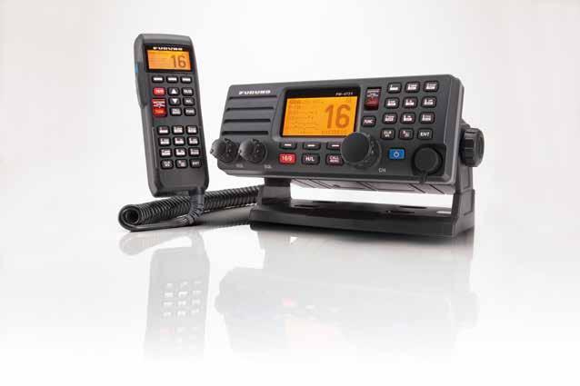 3" bright color LCD (480x272 pixels) Capable of distress, safety and routine communication MARINE VHF RADIOTELEPHONE FM-4721 MF/HF RADIOTELEPHONE FS-1575/FS-2575 (150 W) (250 W) Instant selection of