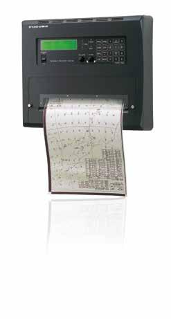 Communications LOUD HAILER/NAVTEX RECEIVER WEATHER FACSIMILE RECEIVER Provides weather charts and satellite images in nine gray levels on 8" thermal paper Electronic scanning with thermal head