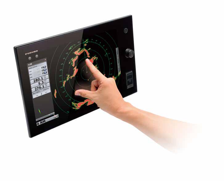 MULTI TOUCH CONTROL The World's Most Advanced Multi Touch Navigation Interface With Navnet TZtouch's high-sensitivity, touch screen interface,