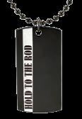 1 1 /4" on 24" ball chain (chain can be trimmed to any length) Armour of God Dog