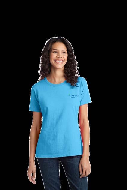 Port & Company - Ladies Essential Ring Spun Cotton T-Shirt. LPC150 Soon to be your favorite tee.