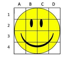 GIVE ME A BIG SMILE NAME: TEACHER: Use the grids to help