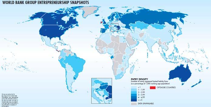 Opportunity based Entrepreneurship Source: Worldbank [2012].
