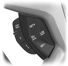 Controlul automat al vitezei (ACC) UTILIZAREA CONTROLULUI AUTOMAT AL VITEZEI Sistemul este acţionat prin intermediul comenzilor montate pe volan.