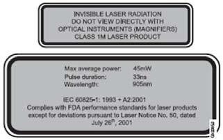 Anexe E114220 APROBĂRI TIP APROBĂRI TIP Senzorul laser E97713