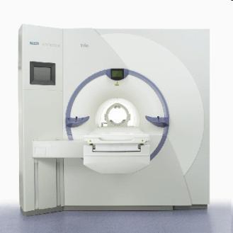 1.5 Tesla (63MHz) MRI whole body system.