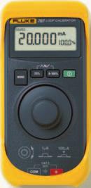 Loop Calibrators All Fluke ma loop calibrators feature: Simultaneous ma and % readout for quick, easy, interpretation of readings Push button 25 % steps for fast, easy linearity checks Selectable