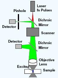 Non-Descanned Detection (NDD) + Non ballistic photon detection - Stray light,
