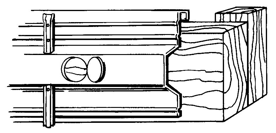 General Slabwork Step 6: When joints meet at right angles, Load Key can be trimmed to fit as shown. Note the stakes are placed in close proximity to the joint.