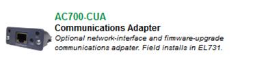 Features and Benefits #6 and #7 Communications module available to send info to data network.