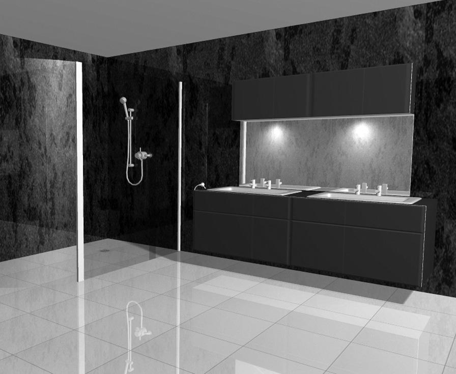 With VR Bathroom, you can create accurate, graphic representations of how various bathroom styles and colour schemes will
