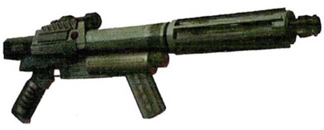 Hunting Blaster Carbine Game Notes: If the retractable stock and scope are used for one round of aiming, the character receives and additional