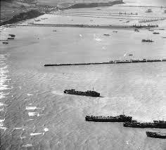 M IS FOR MULBERRY MAN MADE HARBOUR, TOWED. WHO constructed the Mulberry harbours?
