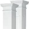 bases Craftsman style columns DuraStone columns Spun fiberglass, wood and PVC Lightweight pultruded fiberglass Round
