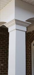 Premium Box Columns Quick Ship Square Non-tapered Craftsman Style Columns High Quality PVC Nominal Size Style Weight Item Number Cap and Base 8" x 8' Plain 43 P40808SP Included 8" x 9' Plain 48