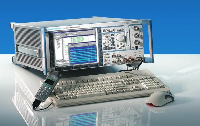 MOBILE RADIO GSM Protocol Analyzer CRTU-G Changing of the guard: after more than 10 years, a new GSM reference system For more than 10 years Rohde & Schwarz has been successful in the market with the