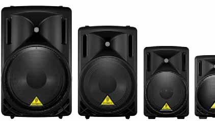 Loudspeakers / Sound Reinforcement EUROLIVE D Series 550/220-Watt 2-Way PA Speaker Systems with 15"/12"/10"/8" Woofer and 1.