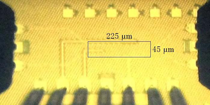 Figure 7-11 Die photo of the fabricated high-frequency VGA 7.6 Performance summary The performance summary of the high-frequency VGA is given in Table 7-1.