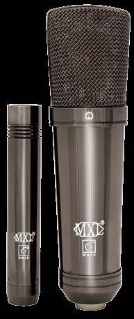 This stunning vocal and instrument duo is handcrafted with a finish that dazzles like chrome, but with a black sheen like no other microphone out there.