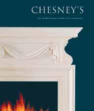 A number of the accessories in this brochure are shown with hand carved fire surrounds from Chesney s range of