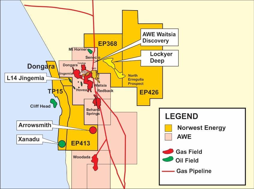 NORWEST ENERGY PROJECTS Portfolio of assets with significant exploration potential and exciting opportunities for development and growth Projects strategically located, flanking the belt of existing